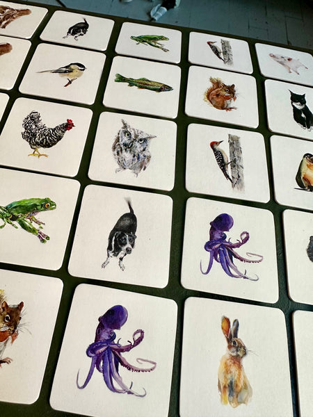 a matching game