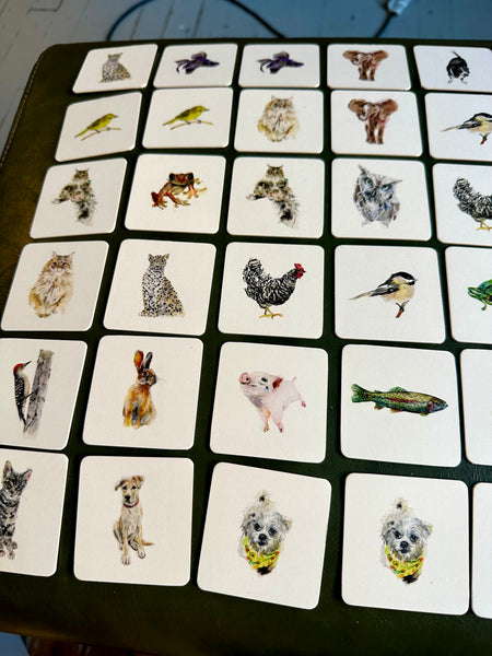 a matching game