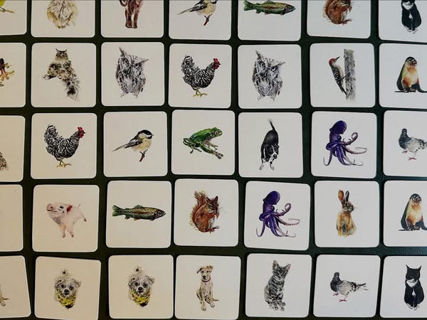 a matching game