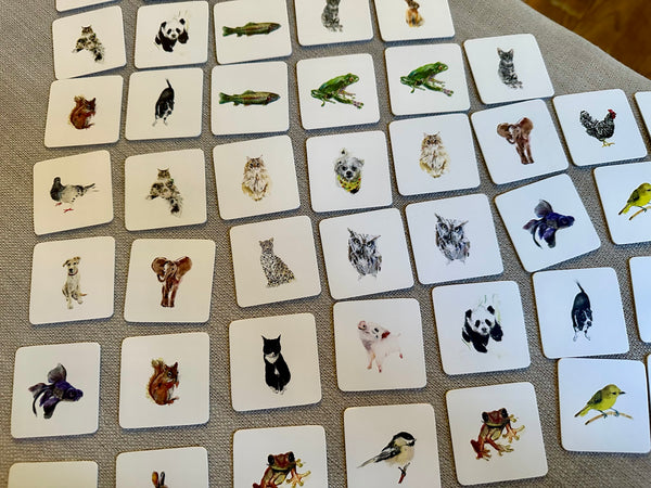 a matching game