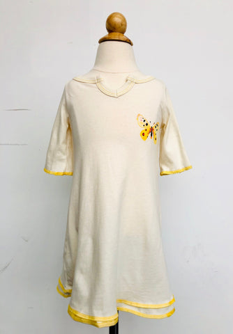 Organic  Cotton Dress - Butterfly
