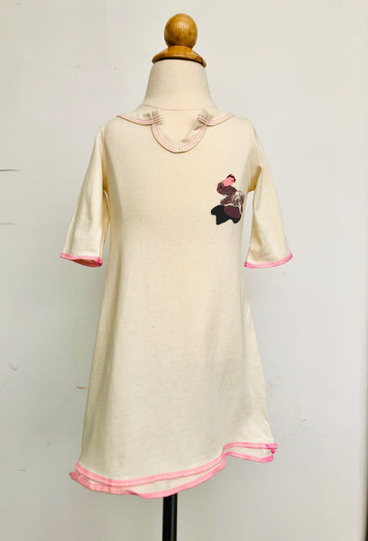 Organic Cotton Dress - Bunny