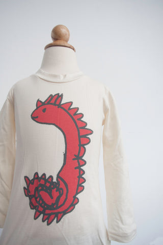 T-shirt Long-sleeve - Seahorse