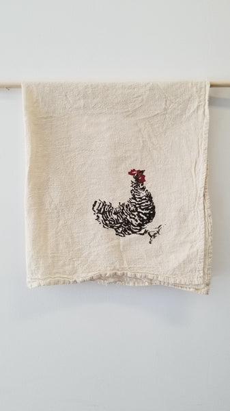 Rooster, Tea Towel